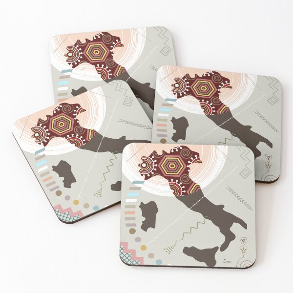 Item preview, Italy Stylized designed and sold by lanrestudio.