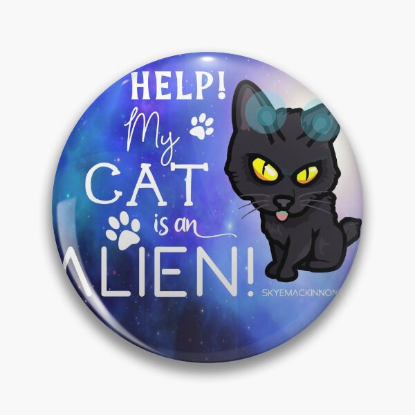 Item preview, Help! My cat is an alien! (space version) designed and sold by flockauthors.