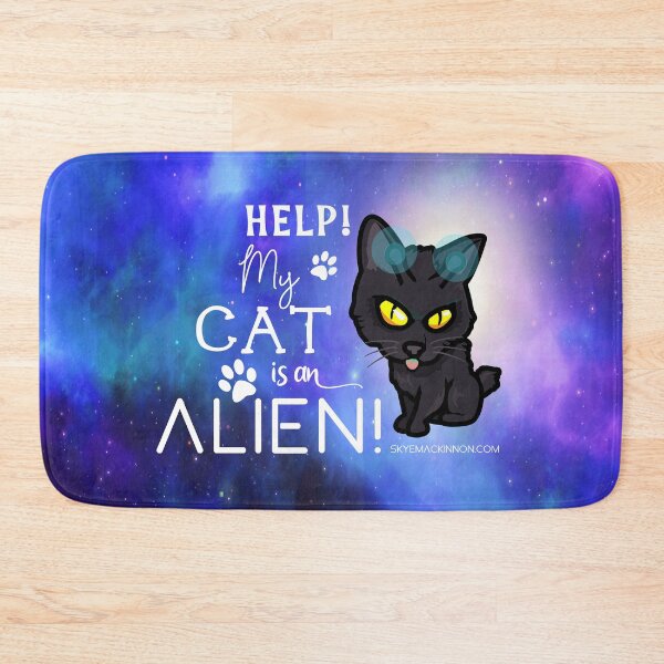 Item preview, Help! My cat is an alien! (space version) designed and sold by flockauthors.