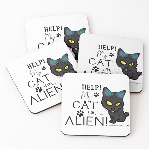Item preview, Help! My cat is an alien! designed and sold by flockauthors.