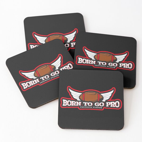Item preview, Born to Go Pro Football Player designed and sold by Spicy Chilli.