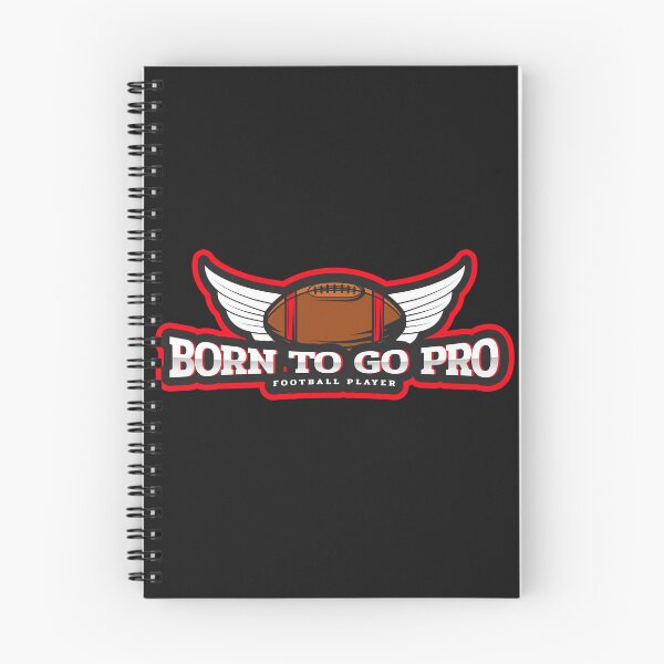 Item preview, Born to Go Pro Football Player designed and sold by Spicy Chilli.