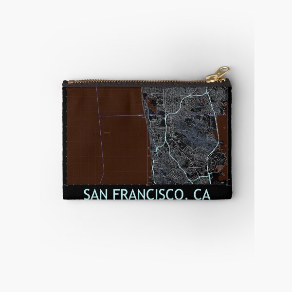 Item preview, San Francisco, CA Quad Topographical Map Dark designed and sold by PGHPhotoCo.