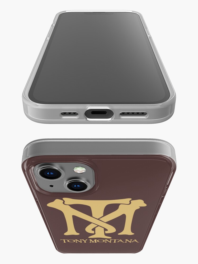 Alternate view of Tony Montana Logo  iPhone Case