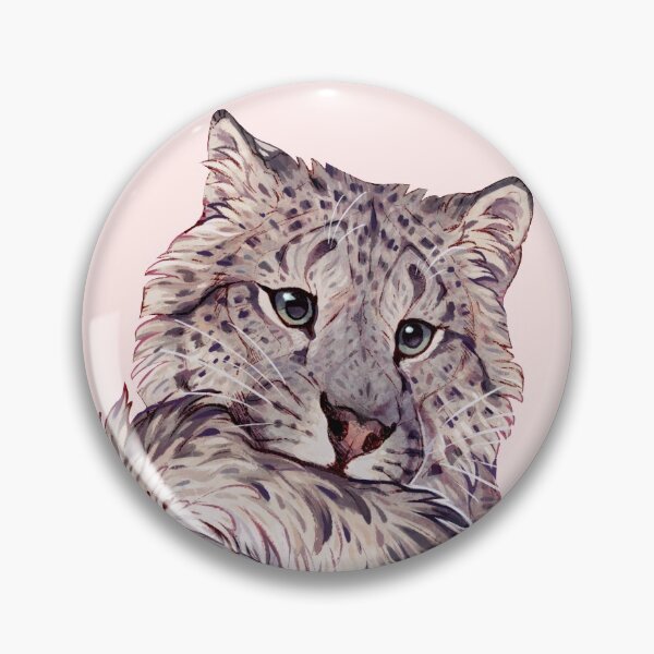 Item preview, Snow leopard portrait  designed and sold by Giulialibard.