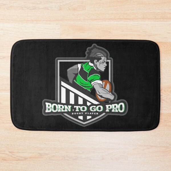 Item preview, Born to Go Pro Rugby Player designed and sold by Spicy Chilli.