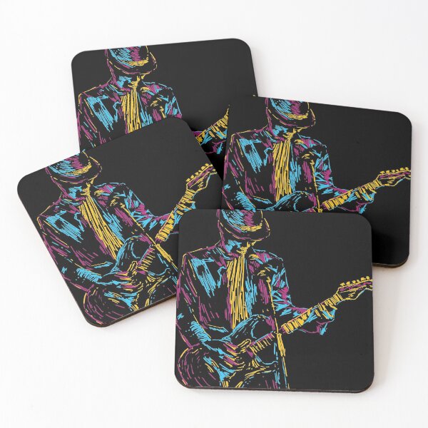Item preview, Abstract guitar player designed and sold by UrbanAcid.