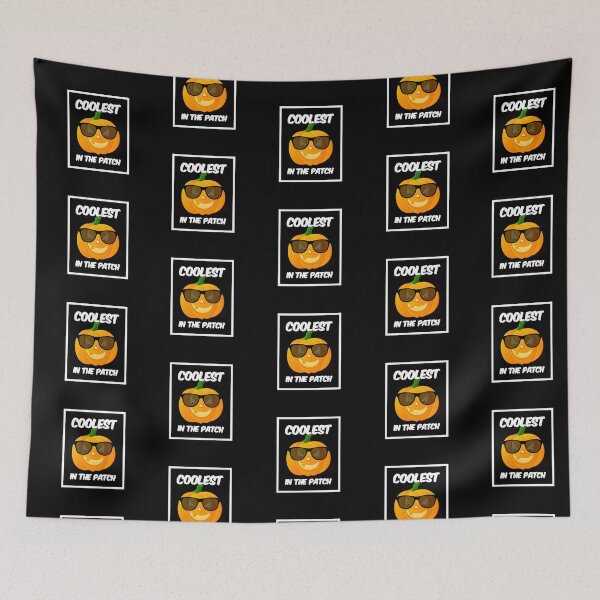 Item preview, Coolest Pumpkin in the Patch | Funny Halloween Colorful Memes designed and sold by Desznr.