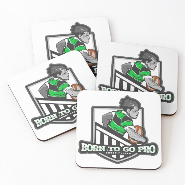 Item preview, Born to Go Pro Rugby Player designed and sold by Spicy Chilli.