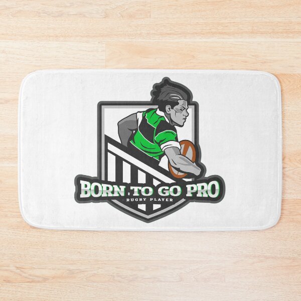 Item preview, Born to Go Pro Rugby Player designed and sold by Spicy Chilli.