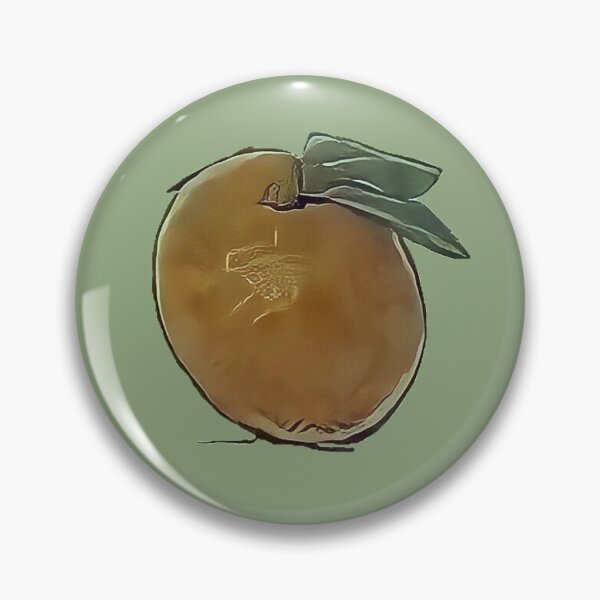 Item preview, Violet's Clementine Pin Button Token Of Friendship designed and sold by senaeksi.