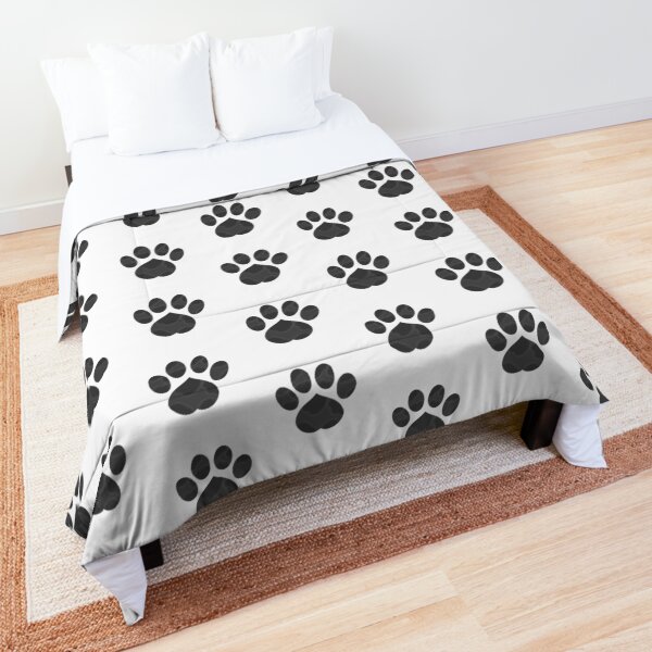 paw print comforter set