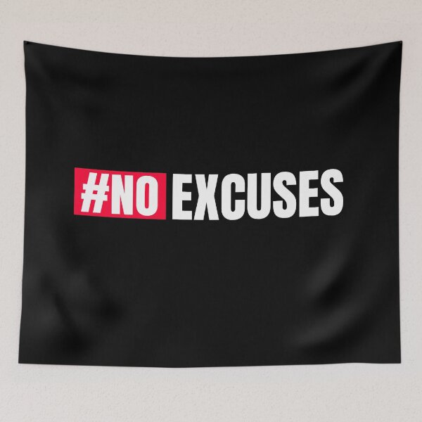 Item preview, No Excuses designed and sold by GranadaStore.