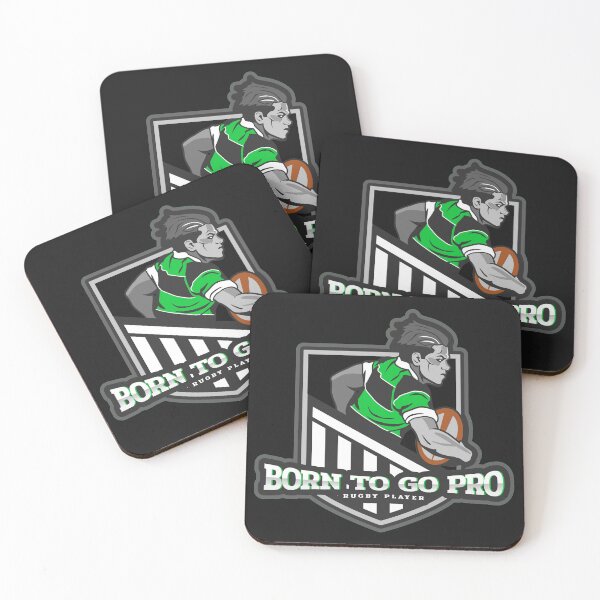 Item preview, Born to Go Pro Rugby Player designed and sold by Spicy Chilli.