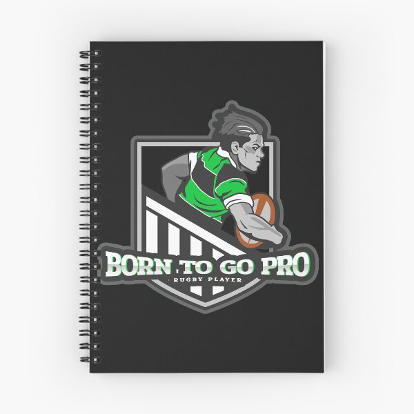 Item preview, Born to Go Pro Rugby Player designed and sold by Spicy Chilli.