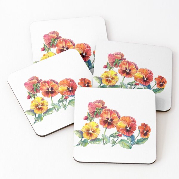 Item preview, Orange Floral Merchandise designed and sold by cindyfordyce.