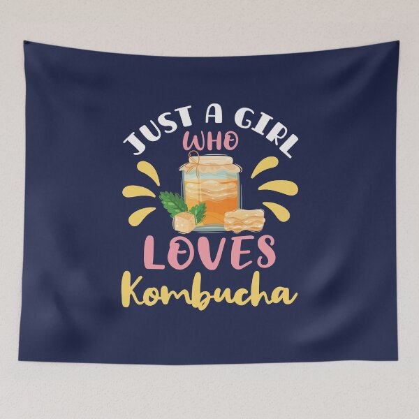 Item preview, Just a Girl Who Loves Kombucha Tea Drink  designed and sold by jaygo.