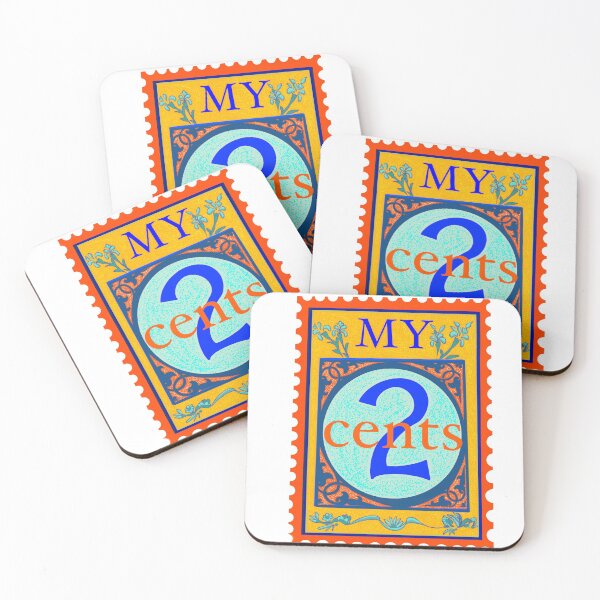 Aperçu de l'œuvre Mes 2 cents créée et vendue par LBehrendtDesign.