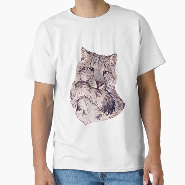 Item preview, Snow leopard portrait  designed and sold by Giulialibard.