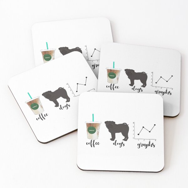 Item preview, Copy of Coffee Dogs and Graphs designed and sold by bcbayay designs.