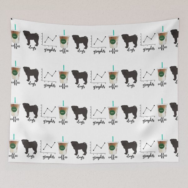Item preview, Copy of Coffee Dogs and Graphs designed and sold by bcbayay designs.