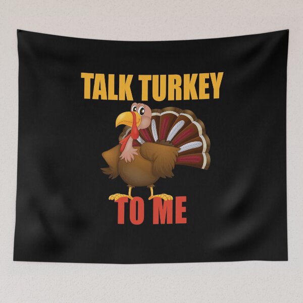 Item preview, Talk Turkey To Me Funny Thanksgiving Day Gift  designed and sold by masterbones.