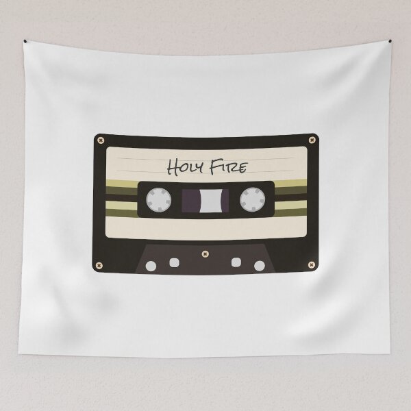 Item preview, Foals - Holy Fire cassette design designed and sold by Bojkiw.