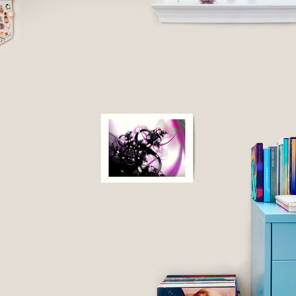 Purple Abstract Art Print