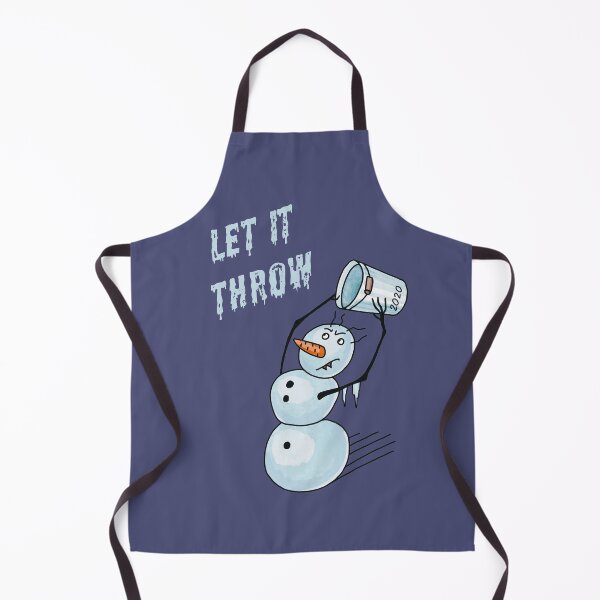 Item preview, Angry Snowman Pun designed and sold by okpinsArtDesign.