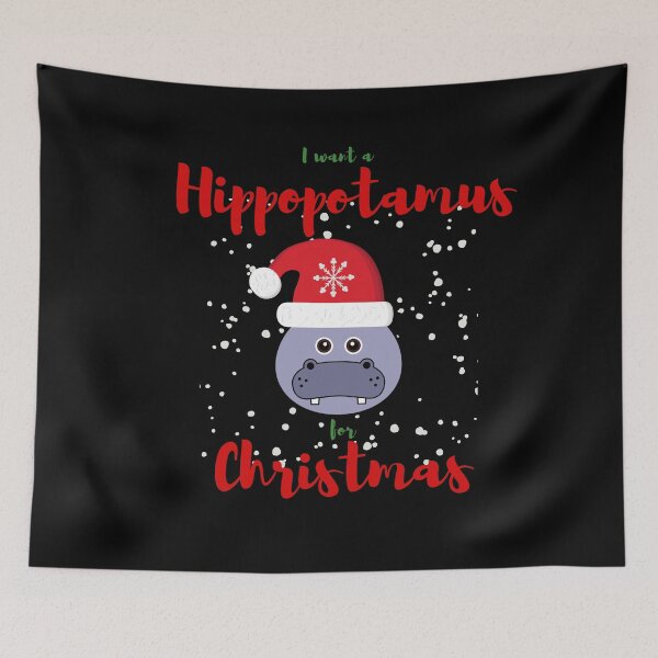 Item preview, Want A Hippopotamus For Christmas 2020 designed and sold by AutumnVibeShop.