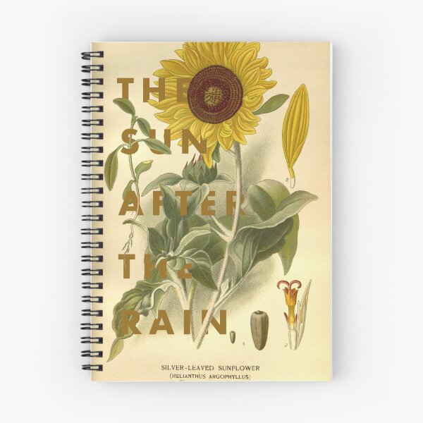 Item preview, The Sun After The Rain - Sunflower Botanical Collage designed and sold by Denny-Danny.