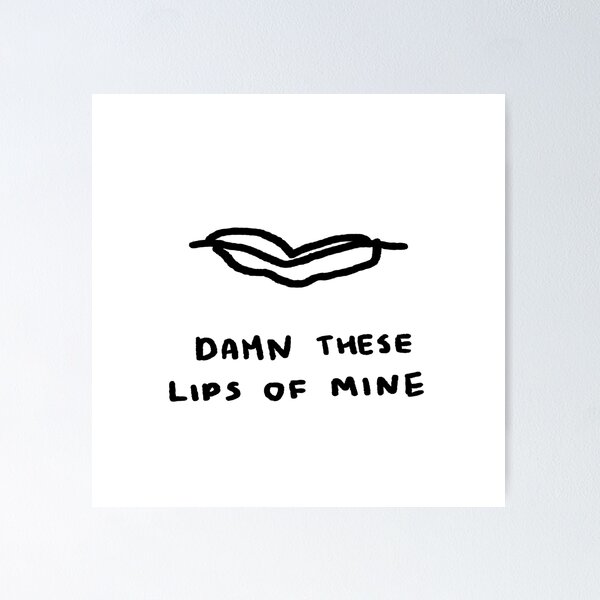Item preview, Damn These Lips of Mine designed and sold by 4naans.