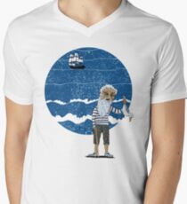 The Ancient Mariner Men's V-Neck T-Shirt