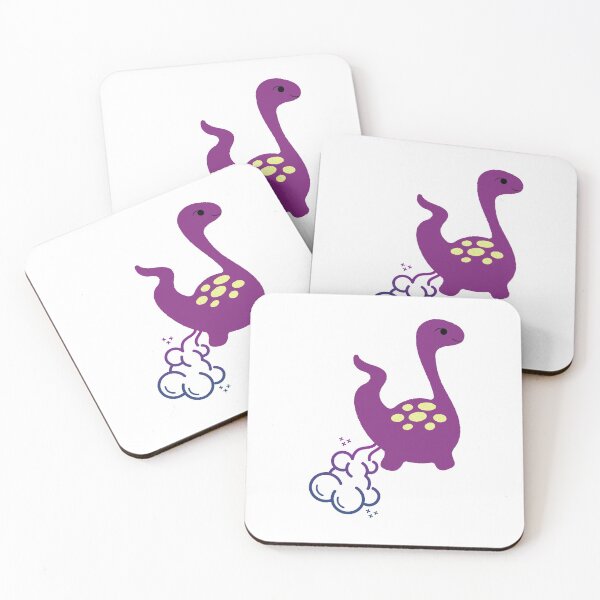 Item preview, Farting purple dino designed and sold by Raseelvm.