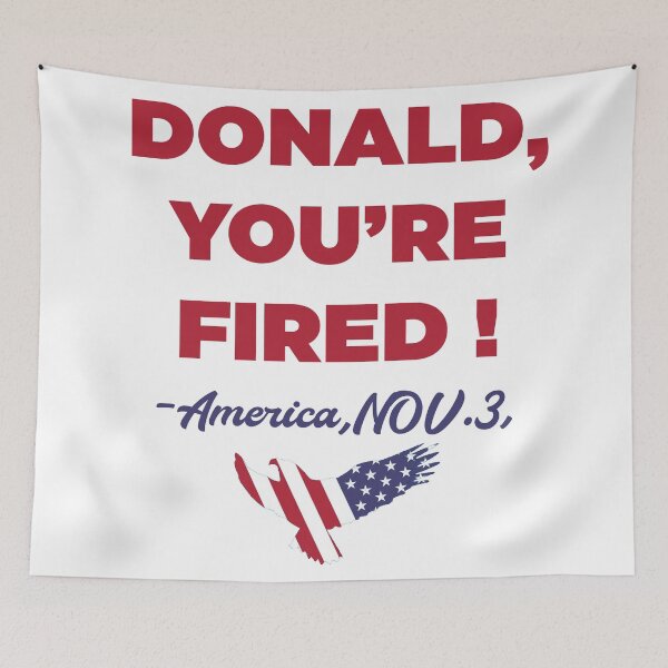 Item preview, Donald, You're fired designed and sold by Rami Khalifah.