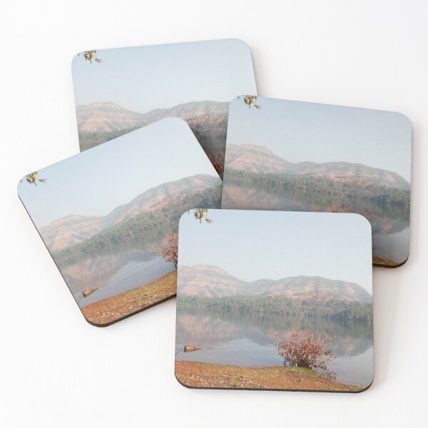Item preview, Mountain Landscape With Lake designed and sold by PriyanDecor.