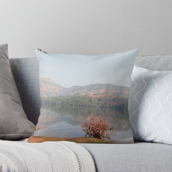 Item preview, Mountain Landscape With Lake designed and sold by PriyanDecor.