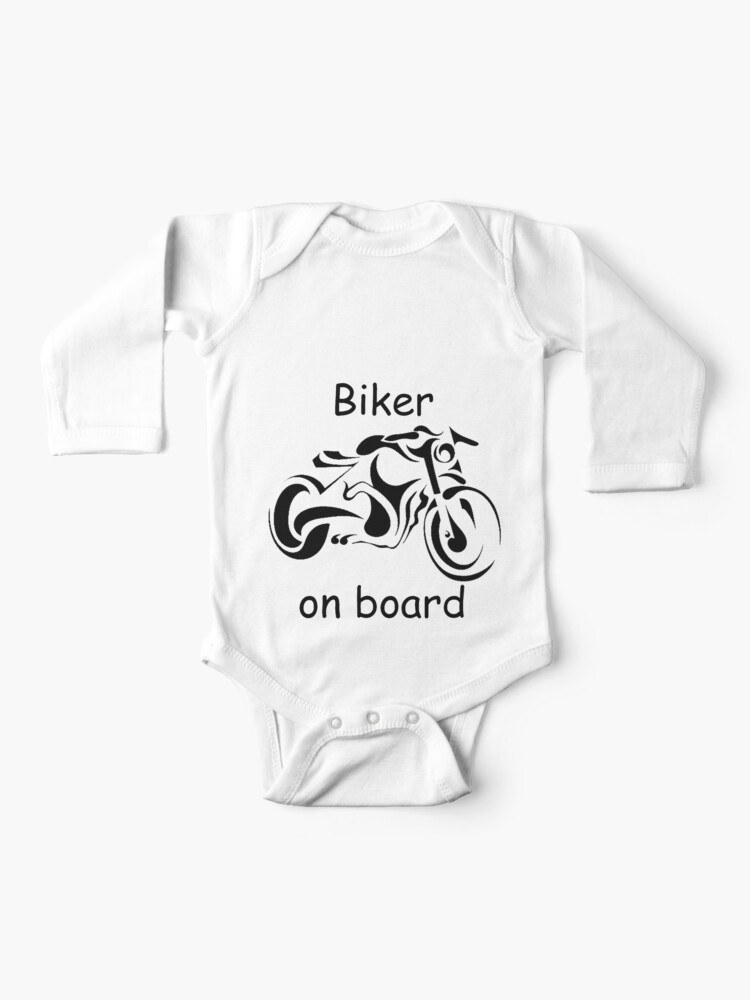 Motorcycle Long Sleeve Baby One-Piece for Sale