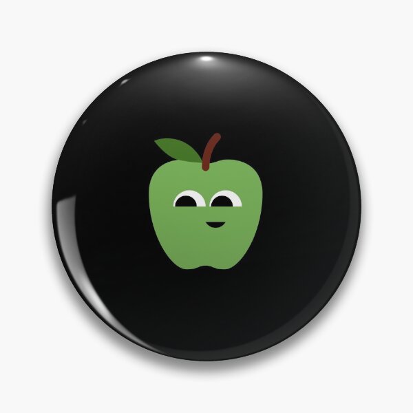 Item preview, happy green apple designed and sold by LifeAsGeneration Z.