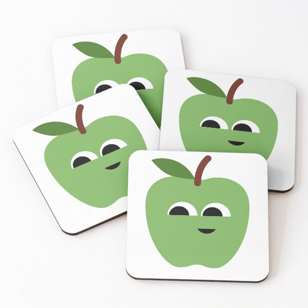 Item preview, happy green apple designed and sold by LifeAsGeneration Z.