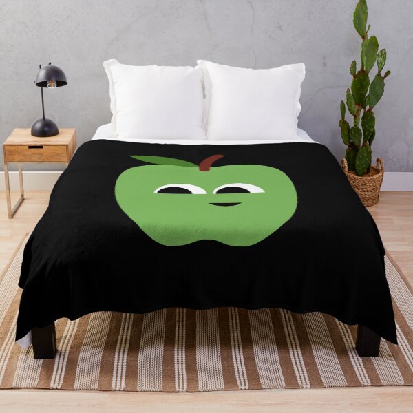 Item preview, happy green apple designed and sold by LifeAsGeneration Z.