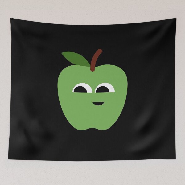 Item preview, happy green apple designed and sold by LifeAsGeneration Z.