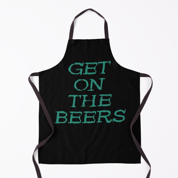 Item preview, Get On the Beers Australian Funny Beer Drinking Text Graphic designed and sold by UrTops.