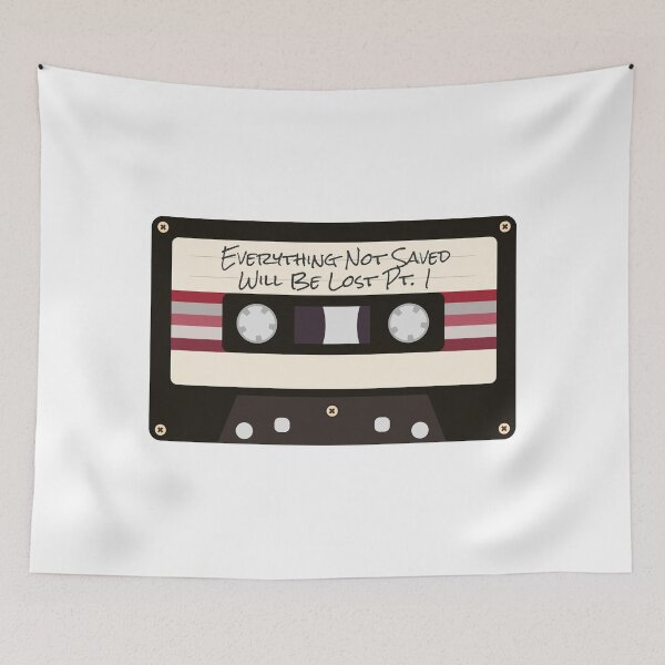 Item preview, Foals - Everything Not Saved Will Be Lost Pt. 1 cassette design designed and sold by Bojkiw.