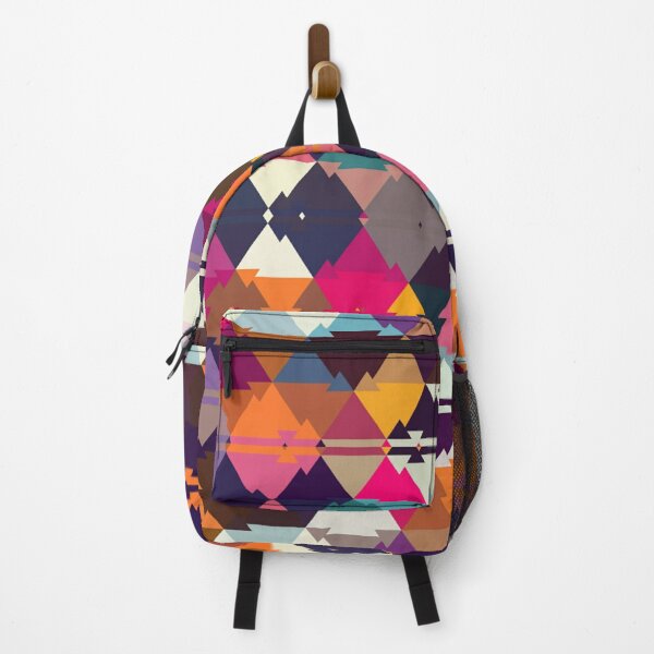 Item preview, Happy colorful triangle pattern art designed and sold by AYACHI90.