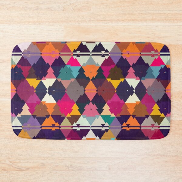 Item preview, Happy colorful triangle pattern art designed and sold by AYACHI90.