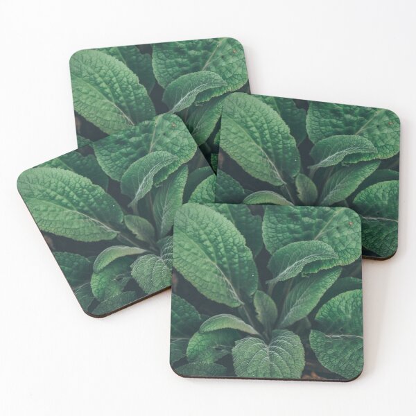 Item preview, Green Velvety Leaves designed and sold by didssph-prints.