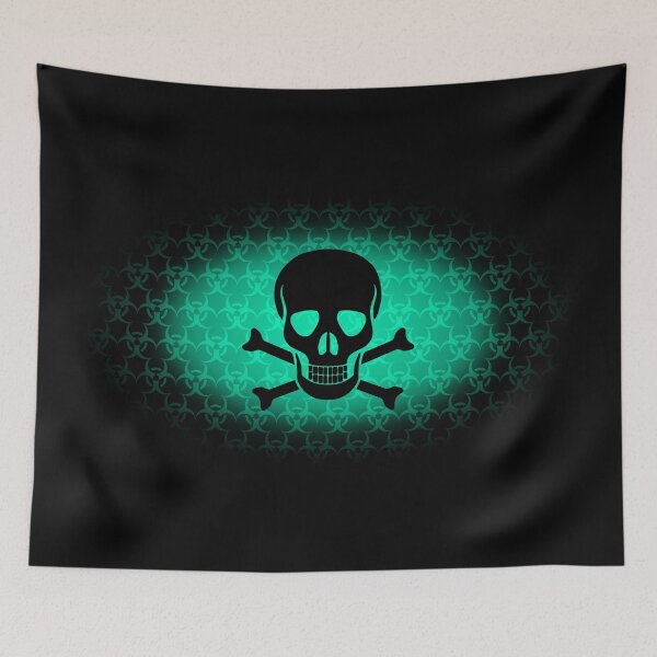 Item preview, Toxic Biohazard - Light Blue designed and sold by jc007.