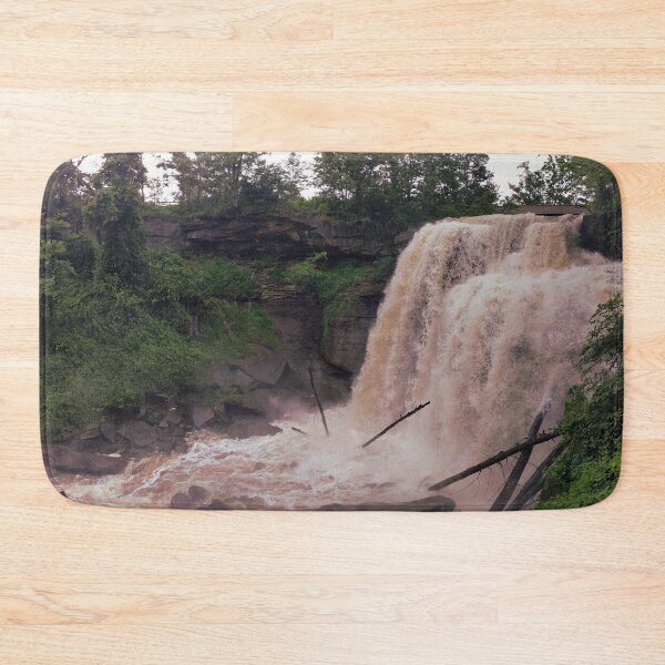 Item preview, Cyan Waterfall Cuyahoga Falls Ohio designed and sold by MVA-Designs.