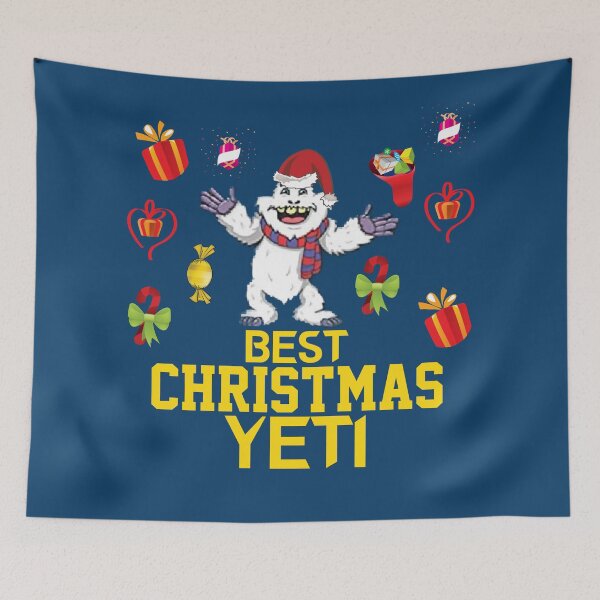 Artikelvorschau, Bestes neues Weihnachts-Yeti-Design für einzigartige Geschenke entworfen und verkauft von Cardio Boutique.